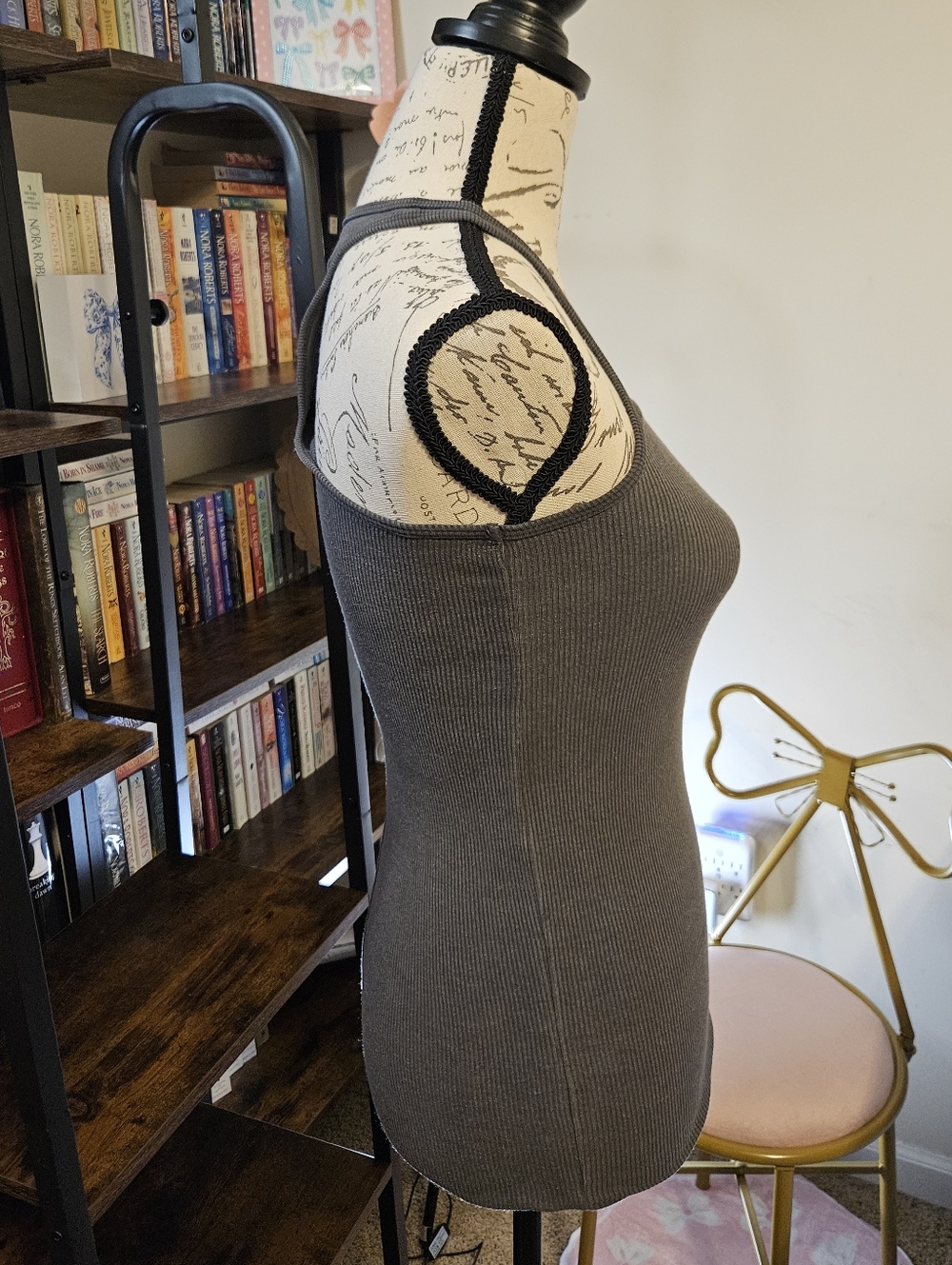 Groceries Ribbed Tencel Tank - Picture 2 of 10
